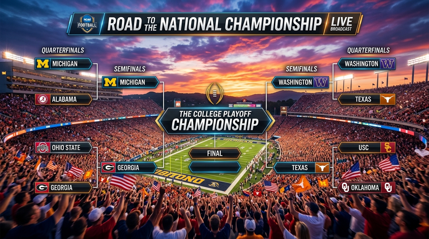 NCAA College Football Playoff 12-Team Tournament Index