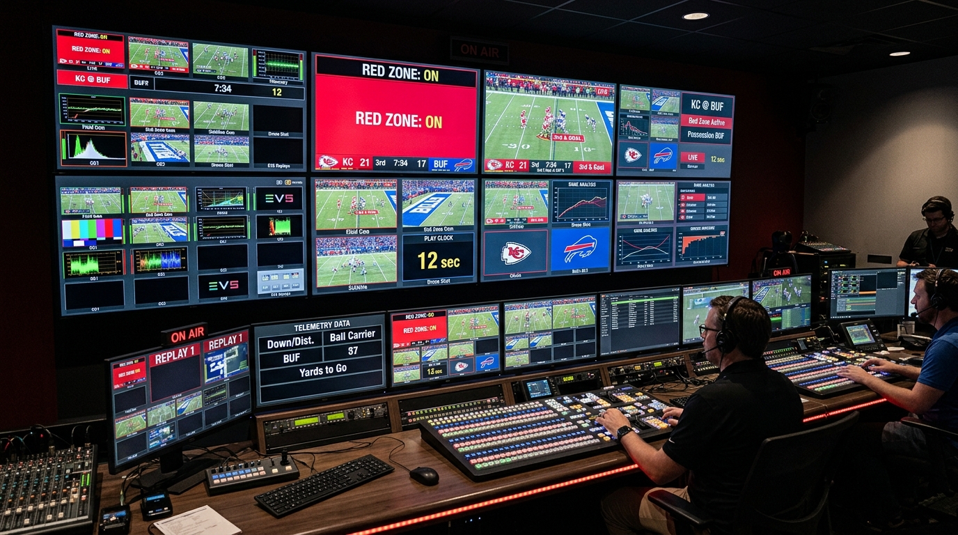 Sunday RedZone Scoring Target Tracking & Multi-Game Telemetry